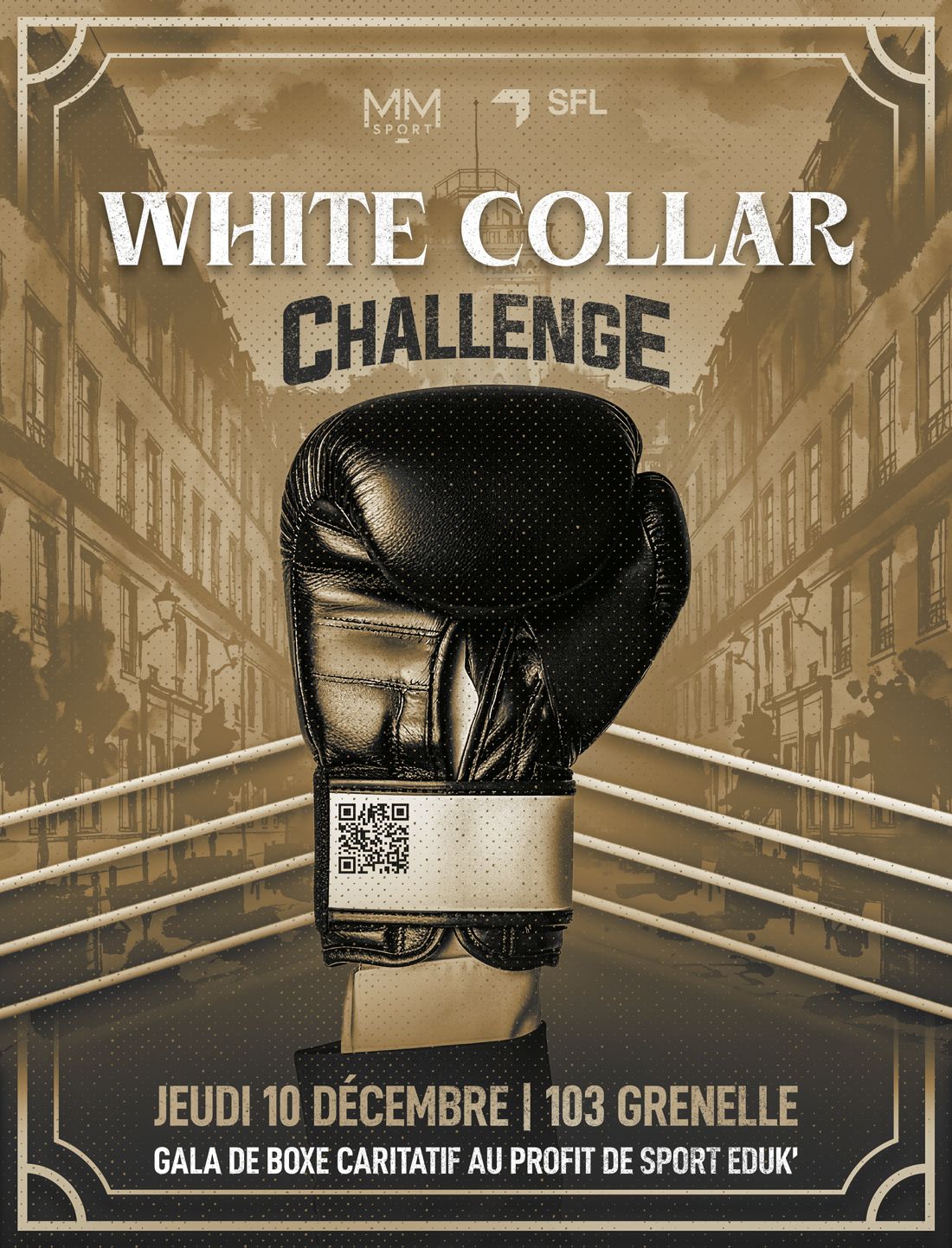 Affiche du White Collar Challenge 2026